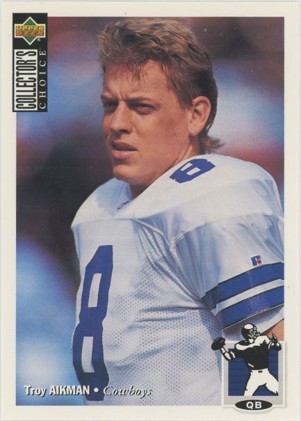 1994 Upper Deck Troy Aikman Collector's Choice #342