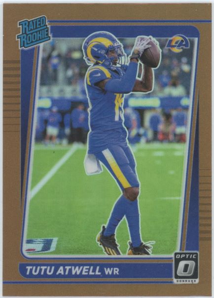 2021 Donruss Optic Tutu Atwell Bronze Rated Rookie #220