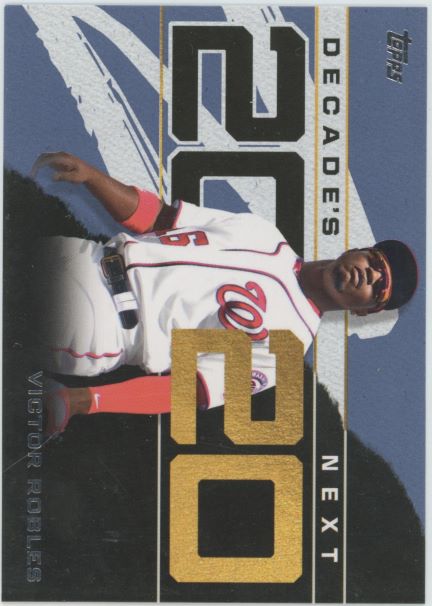 2020 Topps Series 1 Victor Robles Decade’s Next Blue #DN-20