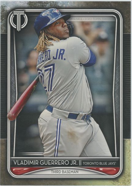 2020 Topps Tribute Vladimir Guerrero Jr Jumbo 5 X 7 3/49 #85