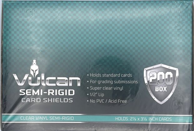 Vulcan Semi Rigid Card Shields 1 box of 200