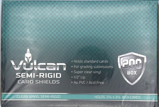 Vulcan Semi Rigid Card Shields 1 box of 200