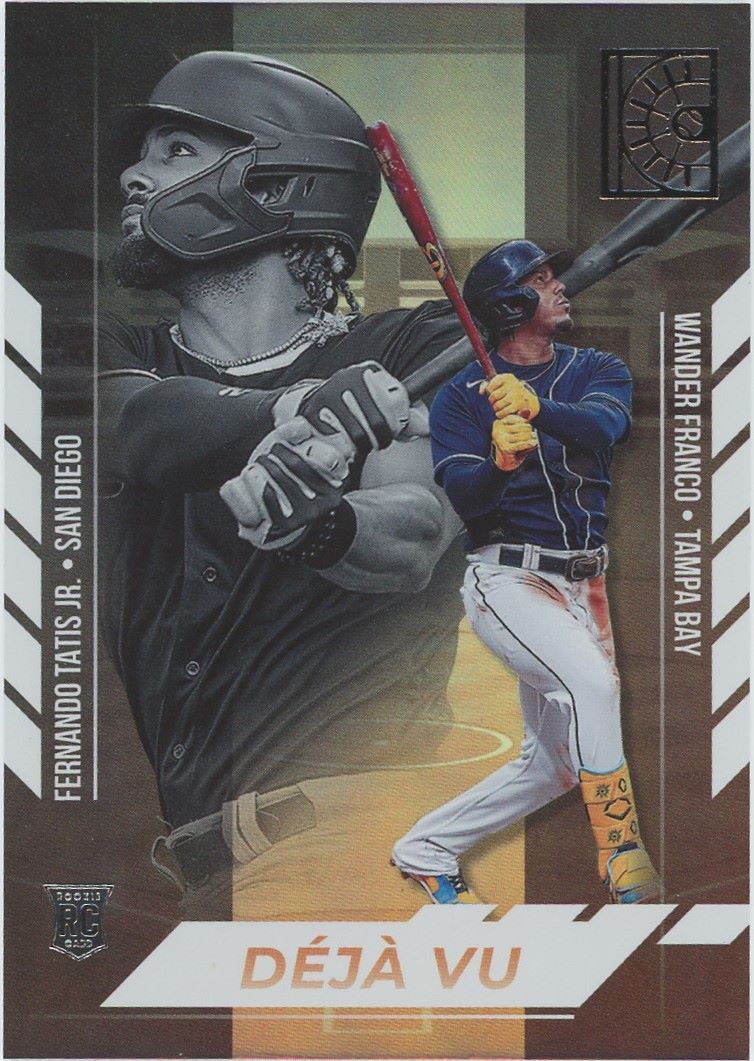 2022 Panini Capstone Fernando Tatis Jr./ Wander Franco  Deja Vu Rookie #8