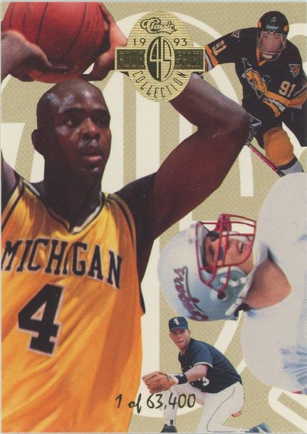 1993 Classic Webber/Bledsoe/Rodriguez/Daigle Four Sport #LP1