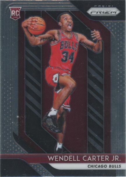 2018-19 Panini Prizm Wendell Carter Jr Rookie #80