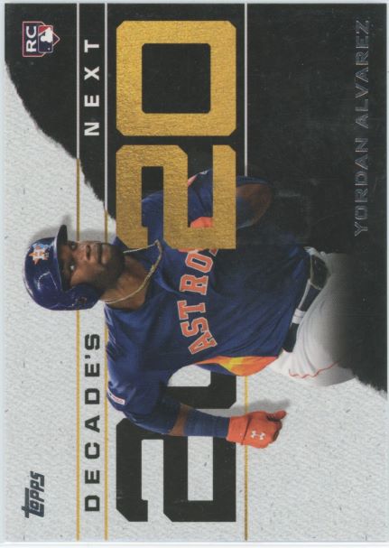 2020 Topps Series 1 Yordan Alvarez Decade's Next #DN-4